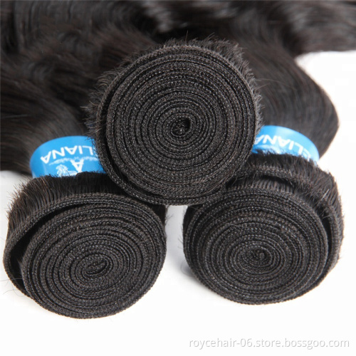Virgin Human Hair Wholesale Hair Weave Bundles  100% Peruvian Human Hair Bundles